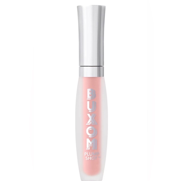 💋NIB💋 BUXOM Plump Shot Sheer Tint Collagen-Infused Lip Serum in Plush Peach - Picture 9 of 12
